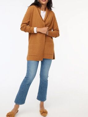 J. Crew Chelsea Sweater Cardigan Blazer